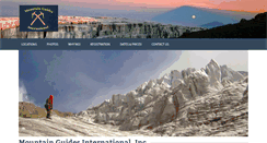 Desktop Screenshot of mountainguidesinternational.com